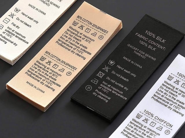 Size Label Transfer - Custom heat transfer product by Mona Transfers