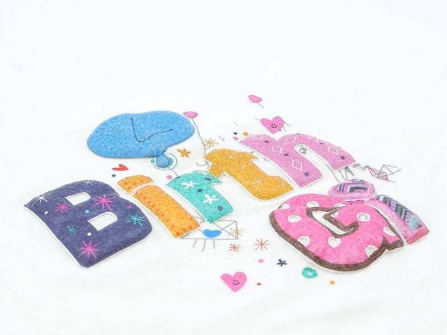 3D Puff Letter Transfer - Puff Transfers heat transfer product by Mona Transfers